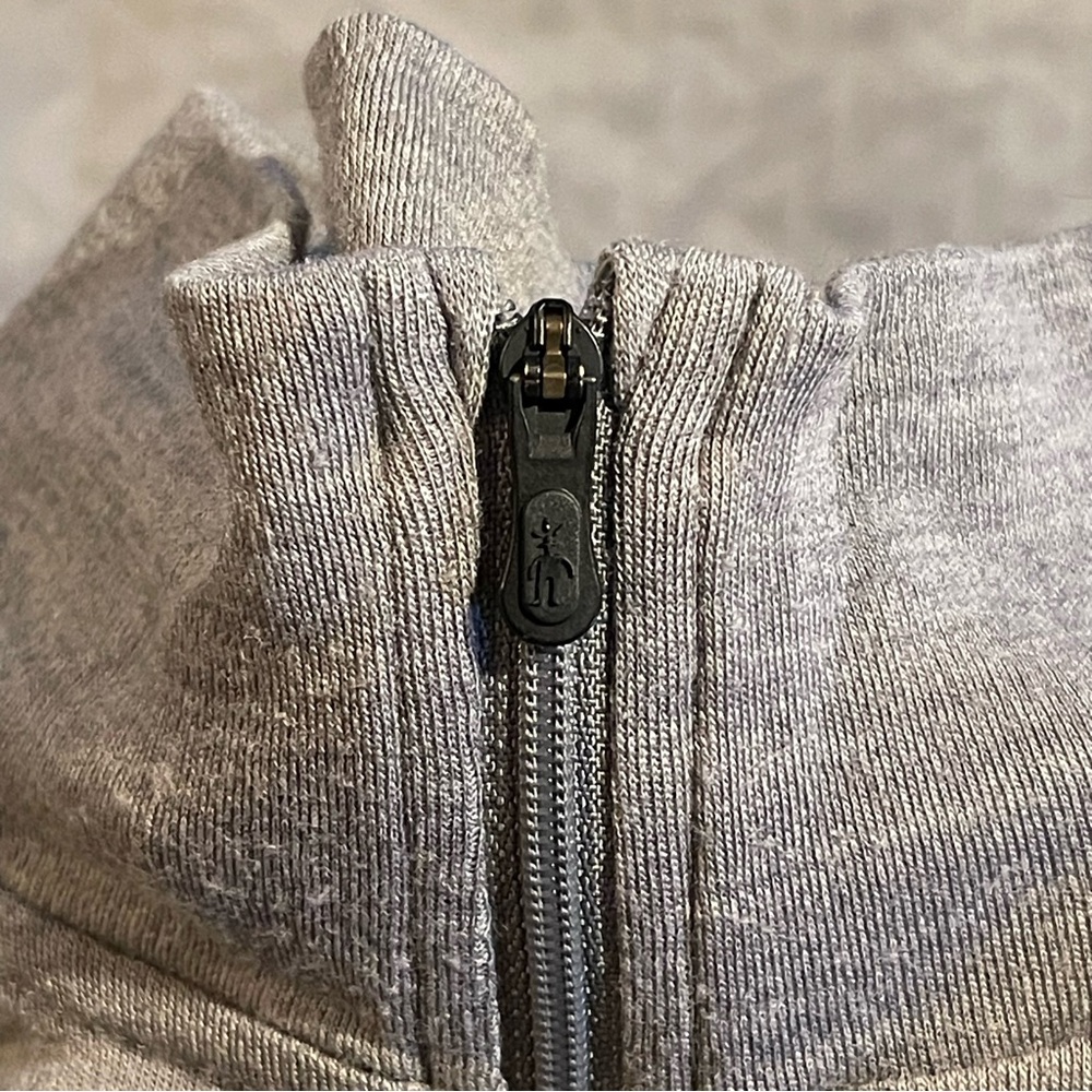 Smartwool 1/4 zip shirt mens medium‎ pre-owned condition gray - Picture 5 of 12
